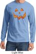 Halloween Jack O Lantern Skull Long Sleeve Shirt