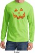 Halloween Jack O Lantern Skull Long Sleeve Shirt