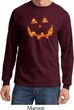 Halloween Jack O Lantern Skull Long Sleeve Shirt