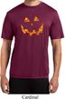 Halloween Jack O Lantern Skull Mens Moisture Wicking Shirt