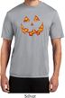 Halloween Jack O Lantern Skull Mens Moisture Wicking Shirt