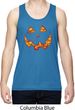 Halloween Jack O Lantern Skull Mens Moisture Wicking Tanktop