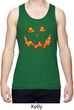Halloween Jack O Lantern Skull Mens Moisture Wicking Tanktop