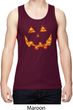 Halloween Jack O Lantern Skull Mens Moisture Wicking Tanktop
