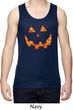 Halloween Jack O Lantern Skull Mens Moisture Wicking Tanktop