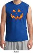 Halloween Jack O Lantern Skull Mens Muscle Shirt