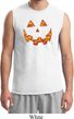 Halloween Jack O Lantern Skull Mens Muscle Shirt