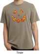 Halloween Jack O Lantern Skull Pigment Dyed Shirt