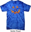 Halloween Jack O Lantern Skull Spider Tie Dye Shirt