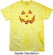 Halloween Jack O Lantern Skull Spider Tie Dye Shirt