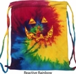 Halloween Jack O Lantern Skull Tie Dye Bag
