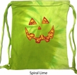 Halloween Jack O Lantern Skull Tie Dye Bag