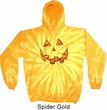 Halloween Jack O Lantern Skull Tie Dye Hoodie