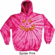 Halloween Jack O Lantern Skull Tie Dye Hoodie