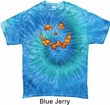 Halloween Jack O Lantern Skull Tie Dye Shirt