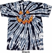 Halloween Jack O Lantern Skull Twist Tie Dye Shirt