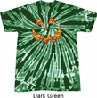 Halloween Jack O Lantern Skull Twist Tie Dye Shirt