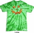 Halloween Jack O Lantern Skull Twist Tie Dye Shirt