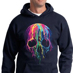 Halloween Melting Skull Hoodie Halloween Melting Skull Hoodie