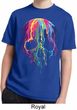 Halloween Melting Skull Kids Moisture Wicking Shirt