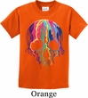 Halloween Melting Skull Kids Shirt