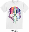Halloween Melting Skull Kids Shirt