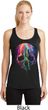 Halloween Melting Skull Ladies Dry Wicking Racerback Tank Top