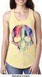 Halloween Melting Skull Ladies Ideal Tank Top
