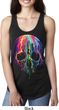 Halloween Melting Skull Ladies Ideal Tank Top