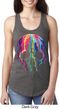 Halloween Melting Skull Ladies Ideal Tank Top