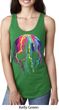 Halloween Melting Skull Ladies Ideal Tank Top