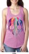 Halloween Melting Skull Ladies Ideal Tank Top