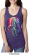 Halloween Melting Skull Ladies Ideal Tank Top