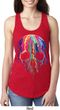 Halloween Melting Skull Ladies Ideal Tank Top
