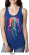 Halloween Melting Skull Ladies Ideal Tank Top