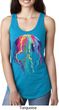 Halloween Melting Skull Ladies Ideal Tank Top