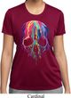 Halloween Melting Skull Ladies Moisture Wicking Shirt