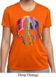 Halloween Melting Skull Ladies Moisture Wicking Shirt