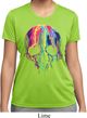 Halloween Melting Skull Ladies Moisture Wicking Shirt