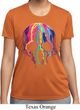 Halloween Melting Skull Ladies Moisture Wicking Shirt