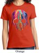 Halloween Melting Skull Ladies Shirt