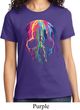 Halloween Melting Skull Ladies Shirt