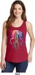 Halloween Melting Skull Ladies Tank Top