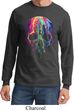 Halloween Melting Skull Long Sleeve Shirt