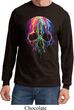 Halloween Melting Skull Long Sleeve Shirt