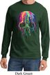 Halloween Melting Skull Long Sleeve Shirt