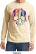 Halloween Melting Skull Long Sleeve Shirt