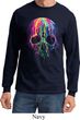 Halloween Melting Skull Long Sleeve Shirt