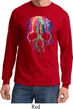 Halloween Melting Skull Long Sleeve Shirt