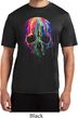 Halloween Melting Skull Mens Moisture Wicking Shirt
